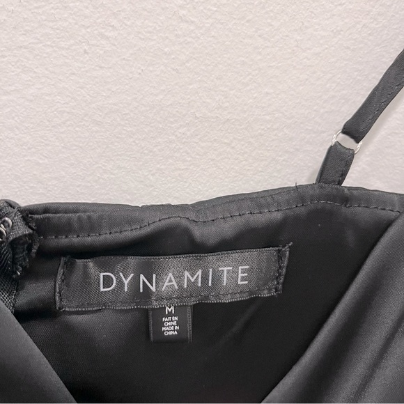 ‼️3/$30‼️ Dynamite Scarlett Corset Satin Mini Dress - Picture 4 of 5